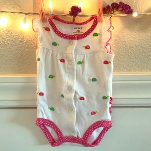 Turtle spring onesie
